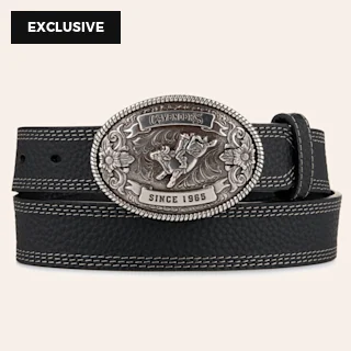 The Ruby Buckle Statement Belt