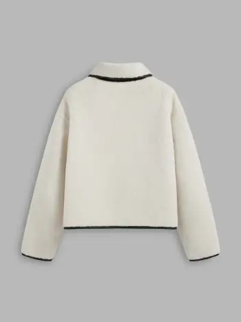 The Cozy Flannel Duffle Coat